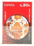 Stamps Spain -  CERÁMICA  ESPAÑOLA.  PLATO  DE  NORIA  SIGLO  XIX.