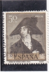 Stamps : Europe : Spain :  CONDE DE FERRÁN-NUÑEZ (Goya)(42)