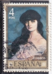 Stamps : Europe : Spain :  CONDESA DE NOAILLES (Zuloaga)(42)