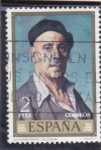 Stamps Spain -  AUTORRETRATO (Zuloaga)(42)