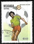 Stamps Nicaragua -  Copa Mundial de Fútbol- España 1982