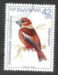Stamps : Europe : Bulgaria :  3285 - Pájaros Cantores