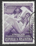Stamps Argentina -  B12 - Exposición Internacional de Filatelia