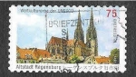 Stamps Germany -  2611 - Catedral de San Pedro en Ratisbona