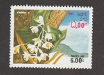 Stamps Laos -  Orquidea