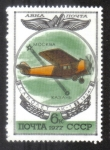 Stamps Russia -  Historia de los aviones rusos