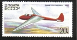 Stamps Russia -  Historia de planeadores soviéticos