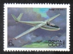 Sellos de Europa - Rusia -  Historia de planeadores soviéticos