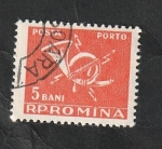 Stamps Romania -  122 - Cornamusa
