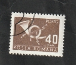 Sellos de Europa - Rumania -  131 - Cornamusa