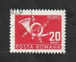 Stamps Romania -  130 - Cornamusa