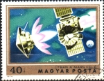 Stamps Hungary -  NAVE  ESPACIAL  EN  RUTA  HACIA  MARTE