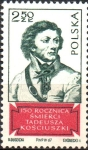 Stamps Poland -  GENERAL  EN  LA  REVOLUCIÓN  AMERICANA