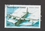 Stamps Republic of the Congo -  Hidroavión