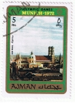 Stamps : Asia : United_Arab_Emirates :  Ajman Juegos Olimpicos Munich 1972