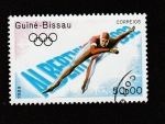 Stamps Guinea Bissau -  J.O. de invierno Albertville