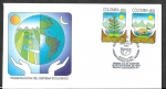 Stamps : America : Colombia :  1113-1114 UPAEP SPD América