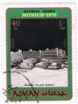Stamps : Asia : United_Arab_Emirates :  Ajman Olimpic Village Munich