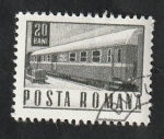 Stamps Romania -  2347 - Vagón Postal