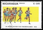 Stamps Nicaragua -  IX Juegos Deportivos Panamericanos - Atletismo