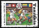Sellos de Africa - Tanzania -  Copa del Mundo de fútbol USA'94