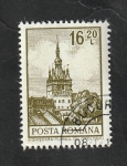 Stamps Romania -  2793 - Torre del reloj  en Sighisoarae