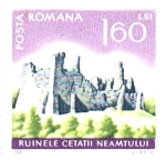 Stamps Romania -  RUINAS  DE  NEAMTUL