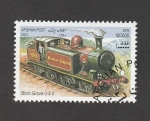Stamps Afghanistan -  Locomotora Birch Gtove