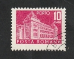 Sellos de Europa - Rumania -  129 - Edificio de Correos