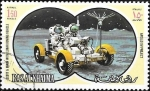 Stamps United Arab Emirates -  astronáutica