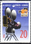 Stamps Cyprus -  100th  ANIVERSARIO  DEL  CINEMA  EN  EUROPA