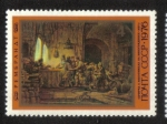 Stamps Russia -  370 aniversario del nacimiento de Rembrandt. Parábola de los trabajadores en la viña, 1637 por Rembr