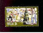 Stamps : Europe : Malta :  CAMBIADO MB