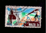 Sellos de Europa - Malta -  CAMBIADO MB