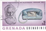Sellos de America - Granada -  CENTENARIO ALEXANDER GRAHAM BELL