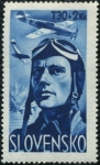 Stamps Europe - Slovakia -  Aviador