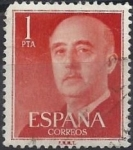 Stamps Spain -  1153_Franco