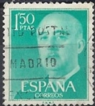 Stamps Spain -  1155_Franco