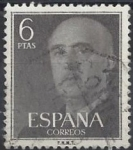 Stamps Spain -  1161_Franco