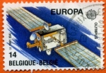 Stamps Belgium -  Satelite Olimpus