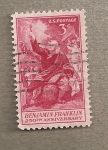 Stamps United States -  250 Aniversario Benjamín Franklin