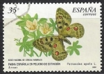 Stamps Spain -  3694_Fauna espanyola en peligro de extinción, Parnassius Apollo