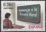 Stamps Spain -  3978_Homenaje a la escuela rural