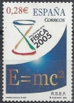 Stamps : Europe : Spain :  4163_Año mundial de la Física