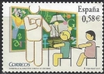 Stamps : Europe : Spain :  4308_Homenaje al maestro