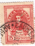 Stamps Argentina -  General Jose de San Martin 4