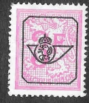 Stamps Belgium -  León Heráldico