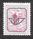 Stamps Belgium -  León Heráldico