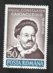 Sellos de Europa - Rumania -  3904 - Constantin Cantacuzino, historiador