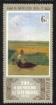 Stamps Russia -  Aniversarios de nacimiento de pintores, cosecha de verano por A G Venetsianov
